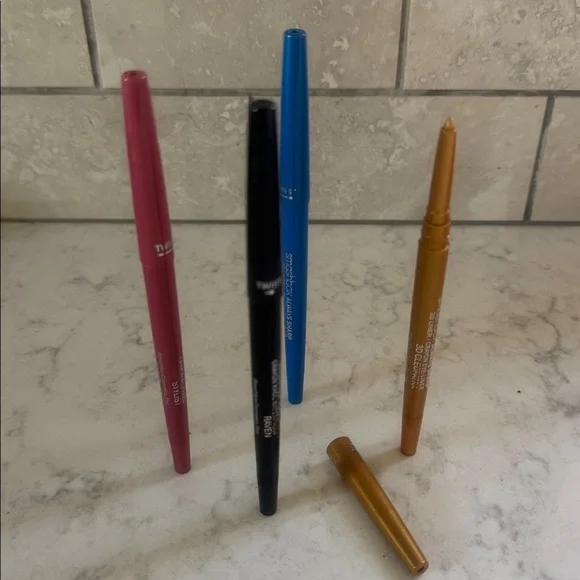 Smashbox Always Sharp Eyeliner & Lipliner in Black, Blue, Pink, and Gold - Picture 2 of 3